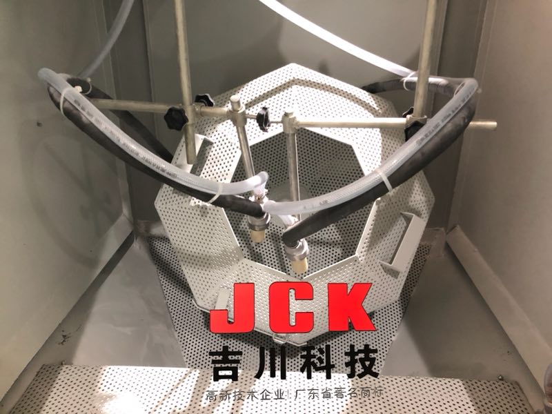 JCK-1010D正面滚筒式喷砂机
